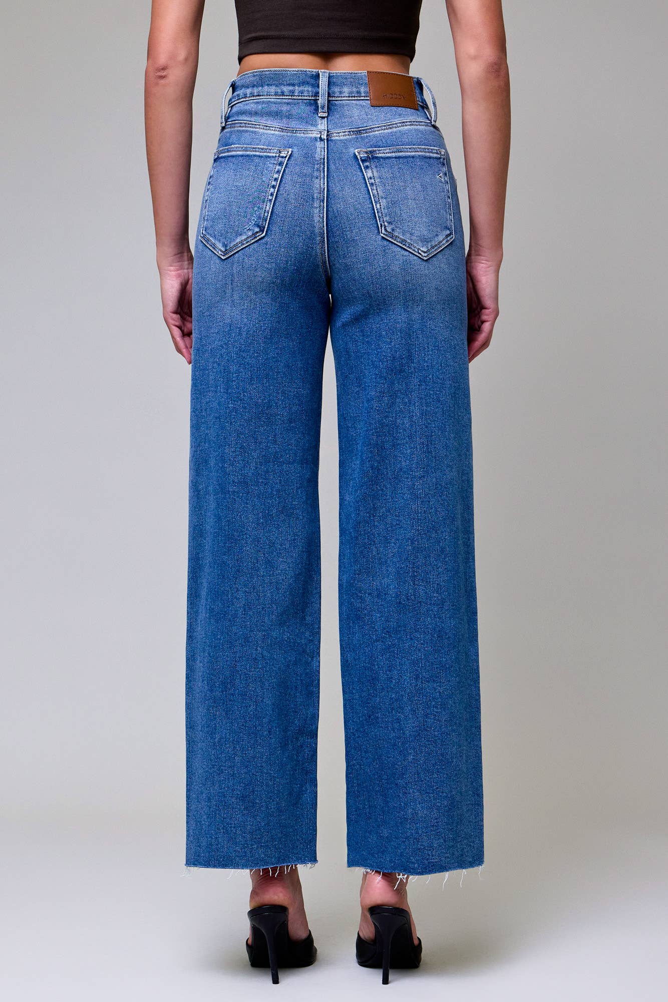 Medium Dark Clean Stretch Dad Jean