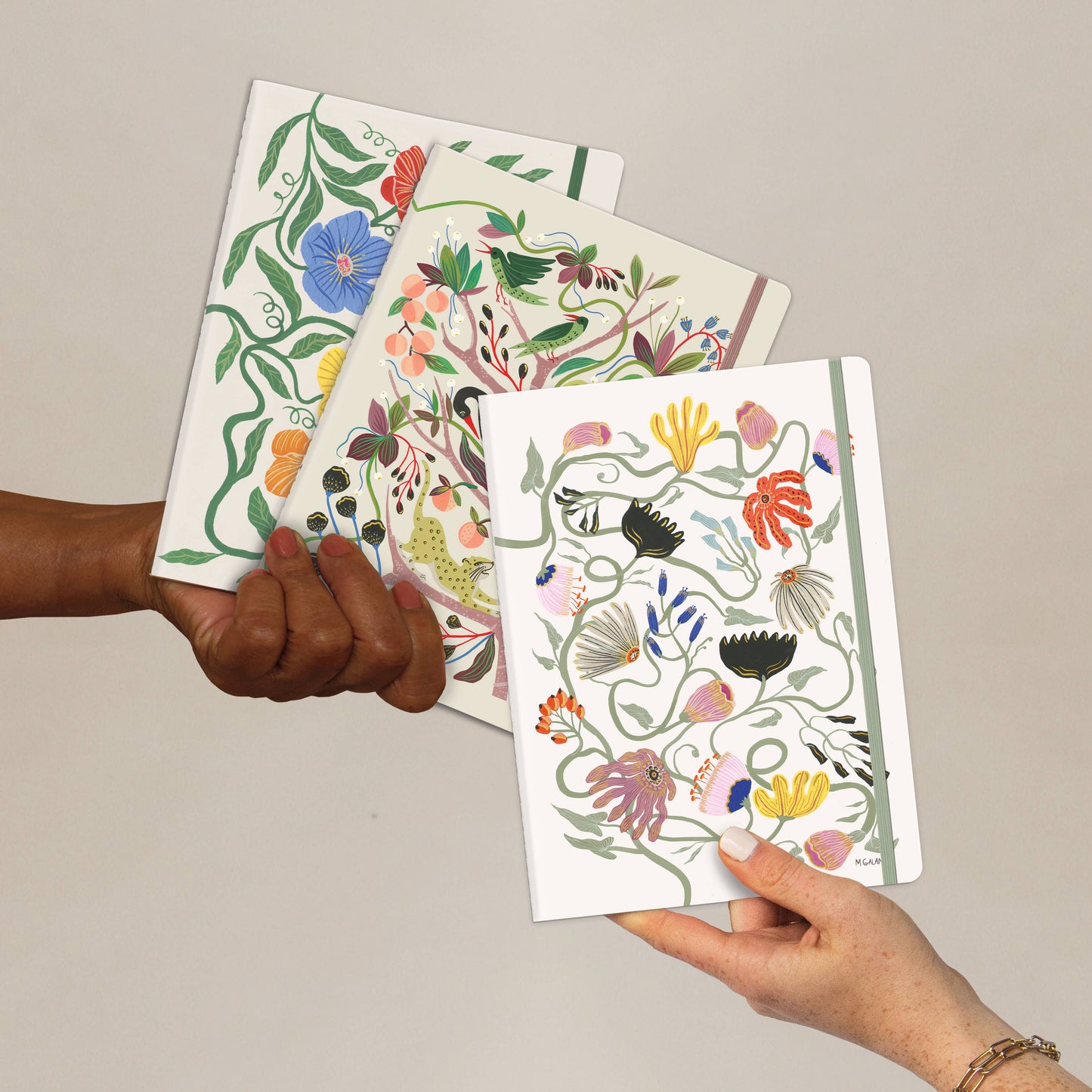Widly In Love Sewn Trio Notebook Set