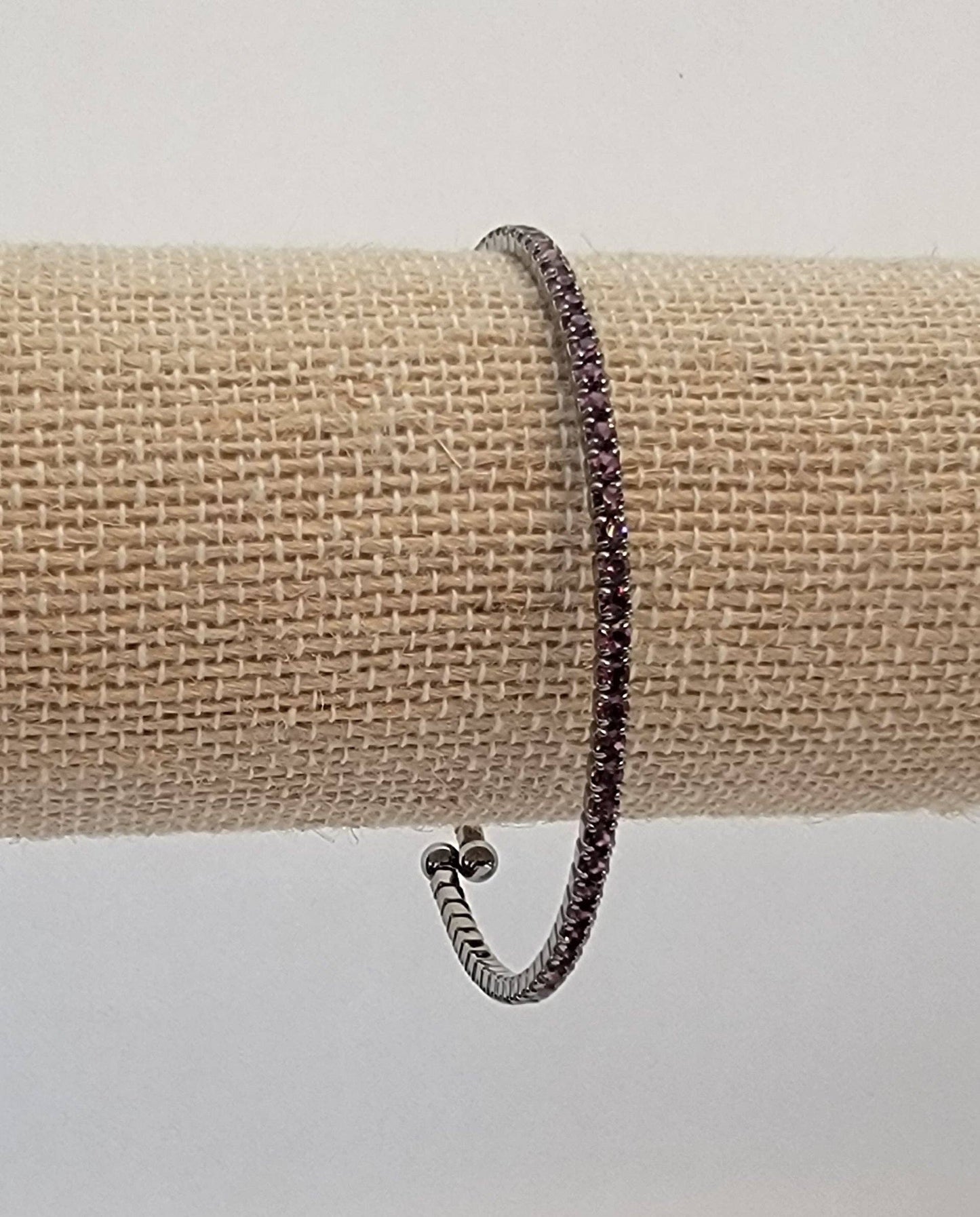 Dark Metal Stackable Bracelet