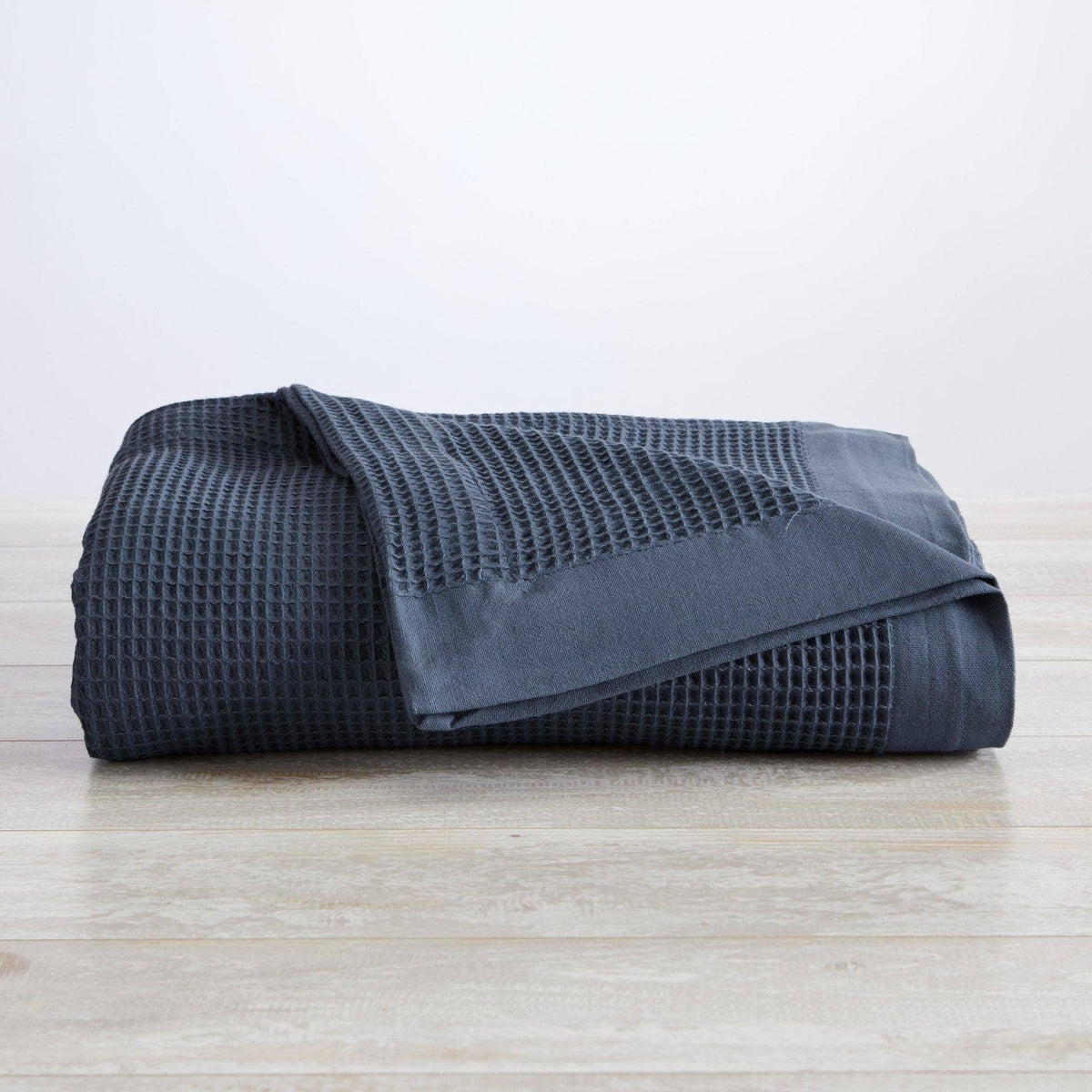 100% Cotton Small Waffle Weave Blanket - Hazel Collection