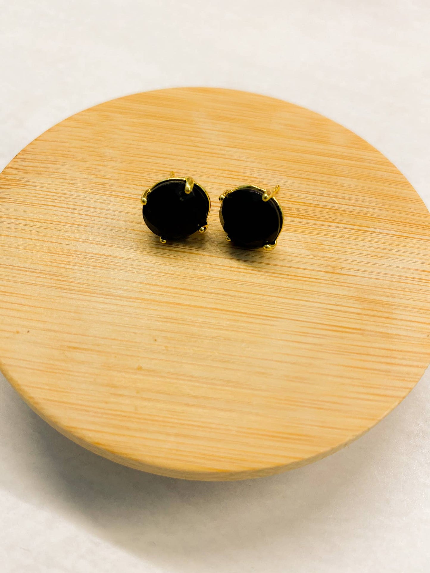 Big Gem Stud Earrings