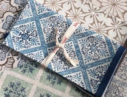 Napkins Porto Blue Tile