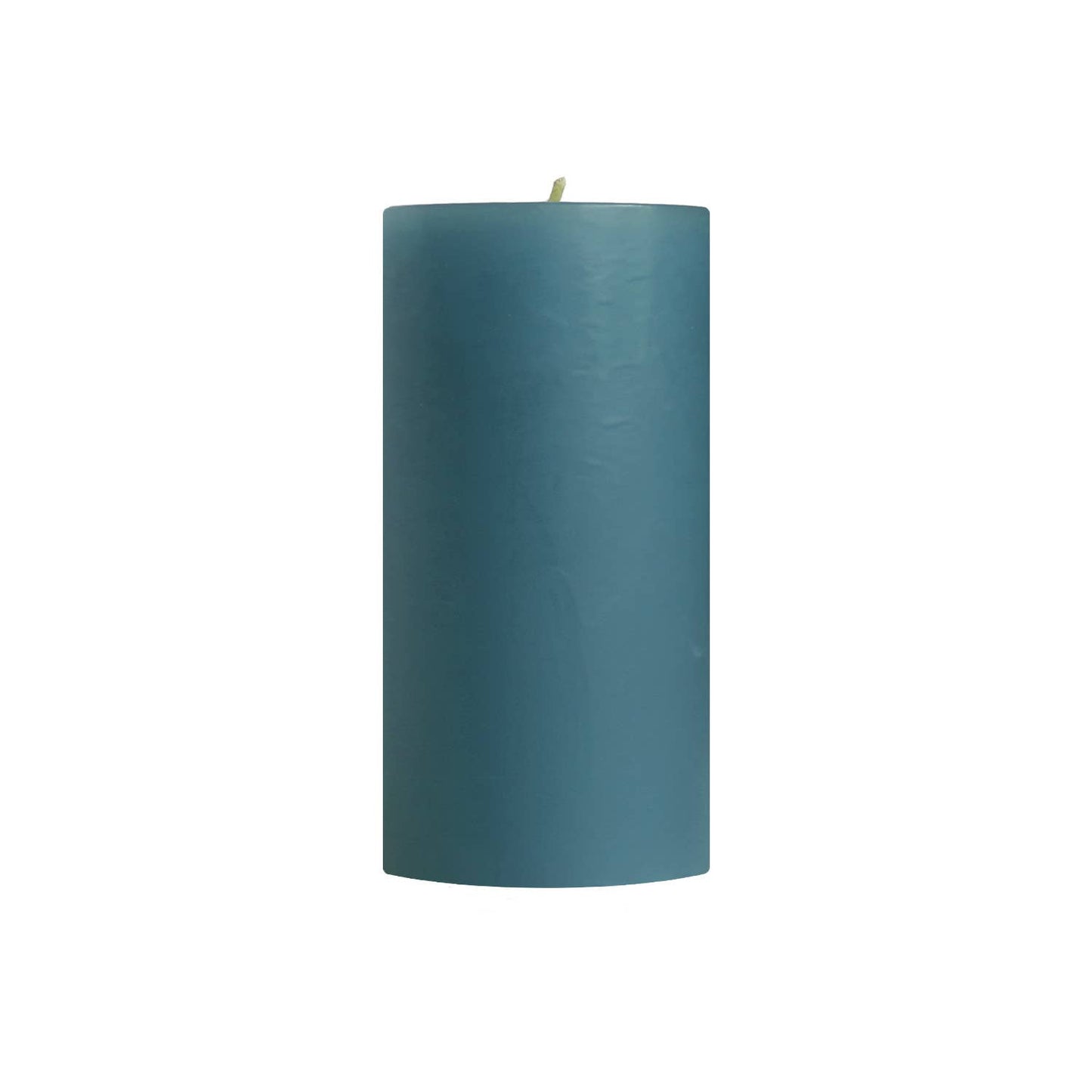 Colonial Blue Unscented Pillar Candles - 3x3", 3x6", 3x9"