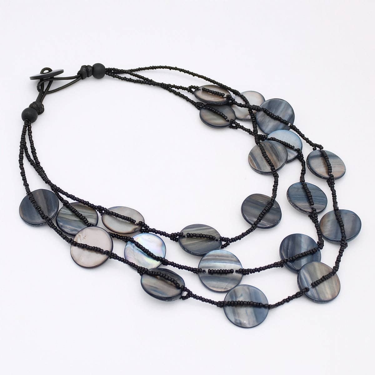 Black Sky Dream Bib Necklace
