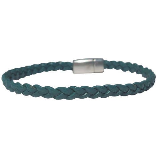 Men's Braided Leather Bracelet, Women's Bracelet, Accent