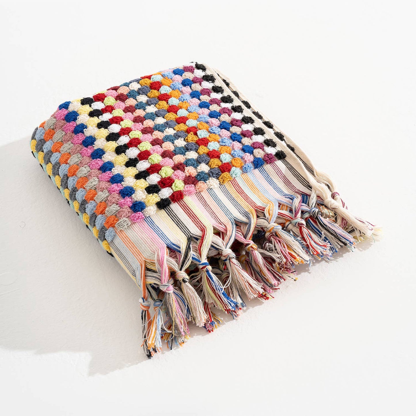 Pompom Bubble Handloomed Turkish Hand Towels farmhouse decor