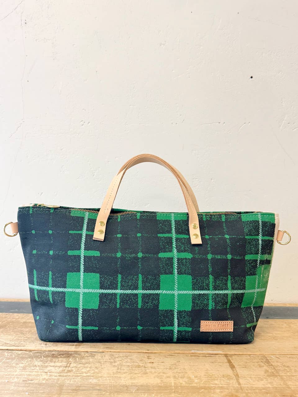 Tartan Plaid Large Satchel