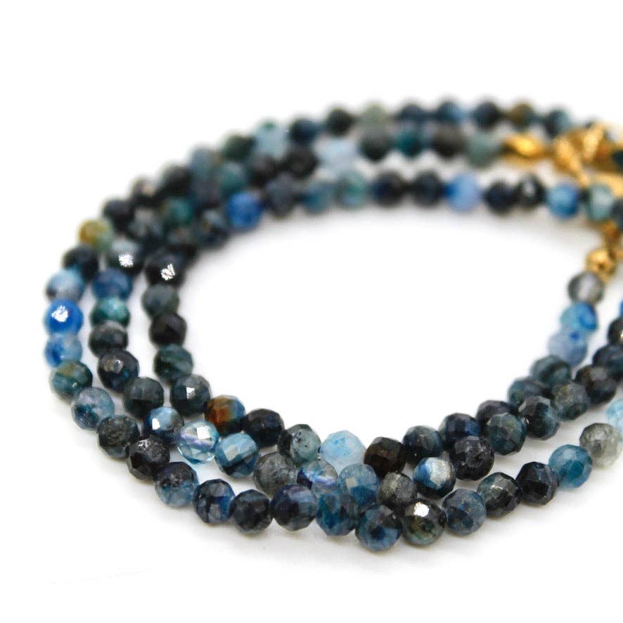 Short Kyanite Stone Necklace - N9-200KY