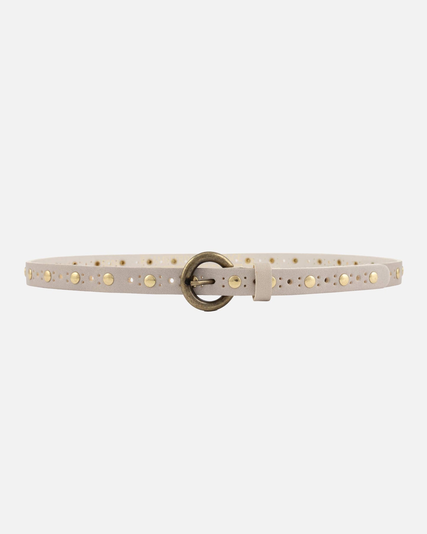 Chloe | Vintage Studded Skinny Belt