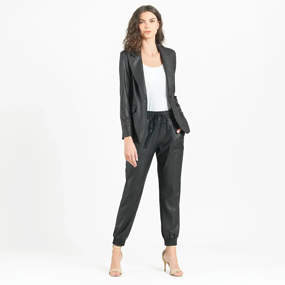 JK124 - Liquid Leather ™ Signature Pocket Blazer