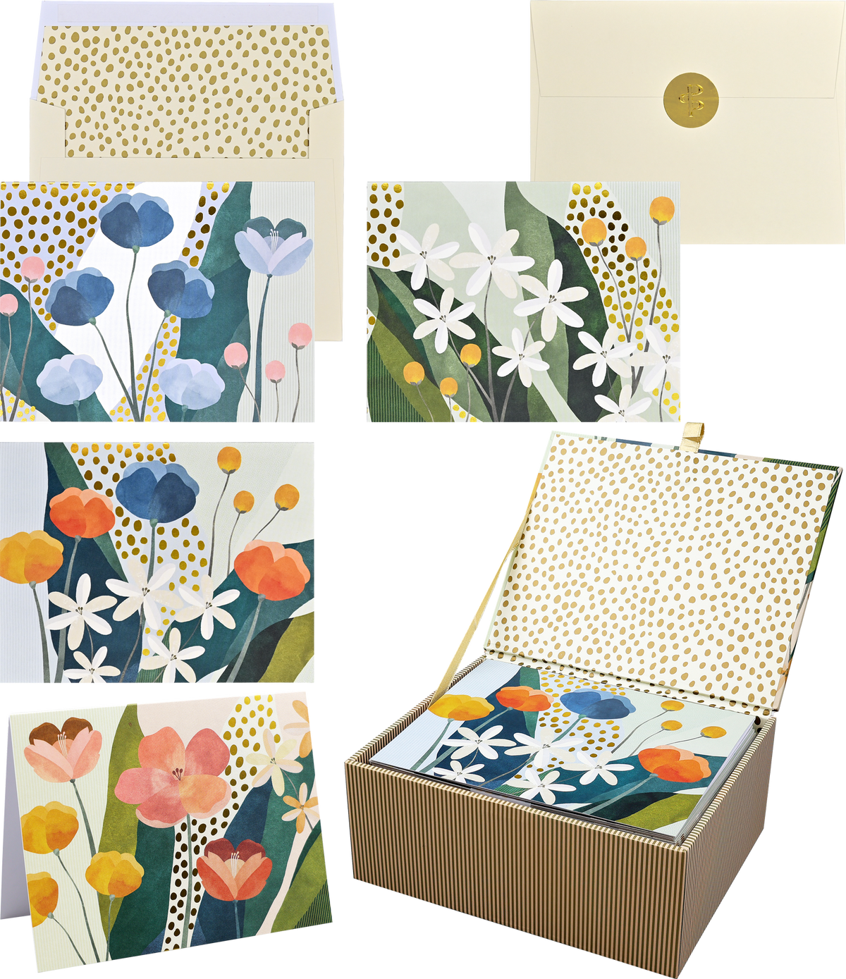 Floral Note Card