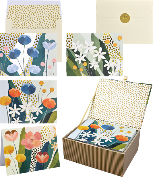 Floral Note Card