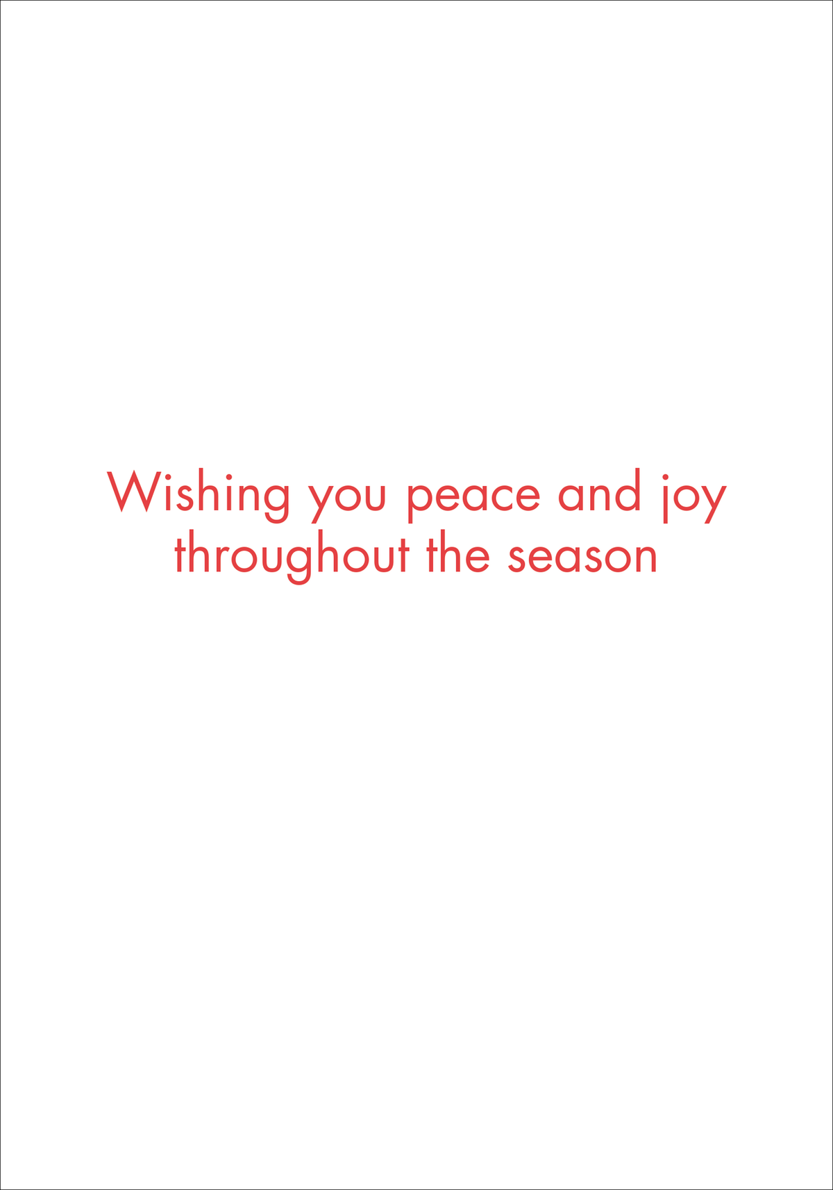 Ornamental Tree Cards