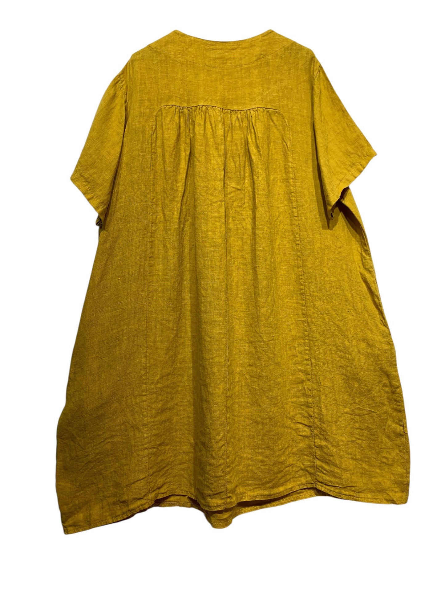 56462 THICK LINEN DRESS