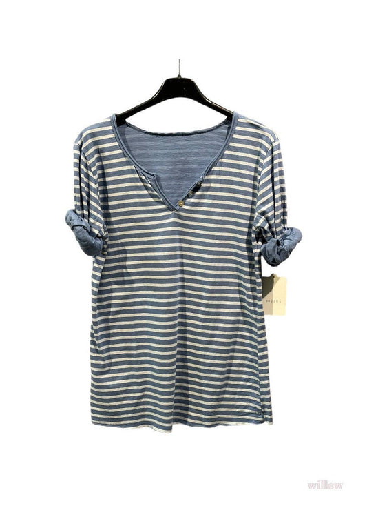 Marine striped cotton top