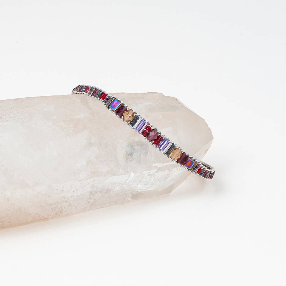Thin Miyuki Beaded Bracelet