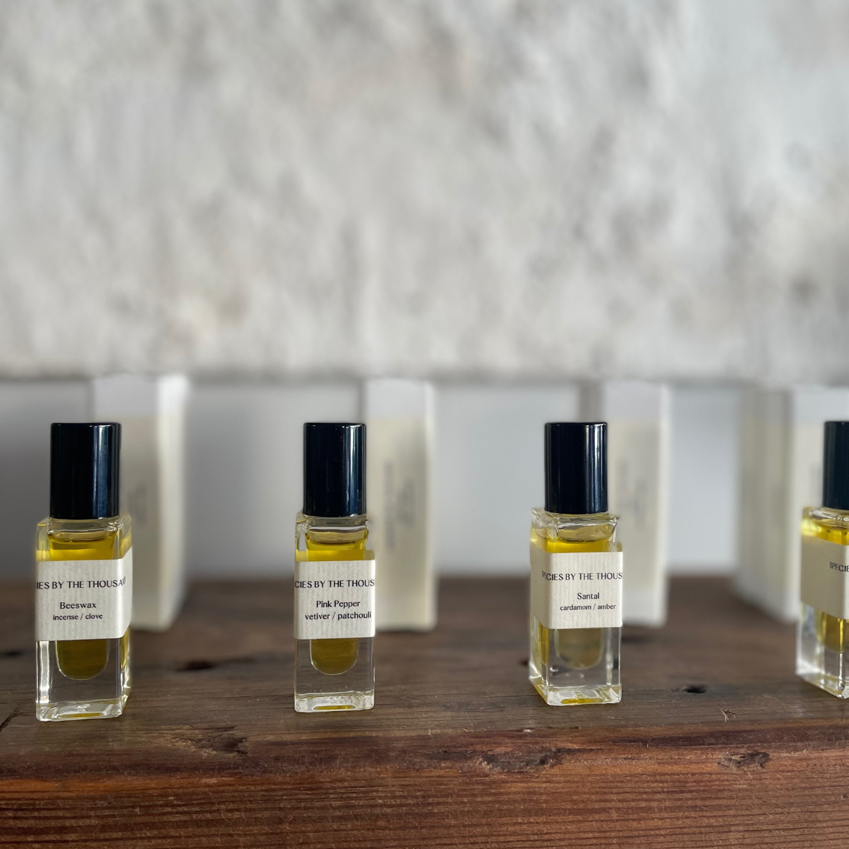 Santal, Cardamom + Amber Perfume Oil