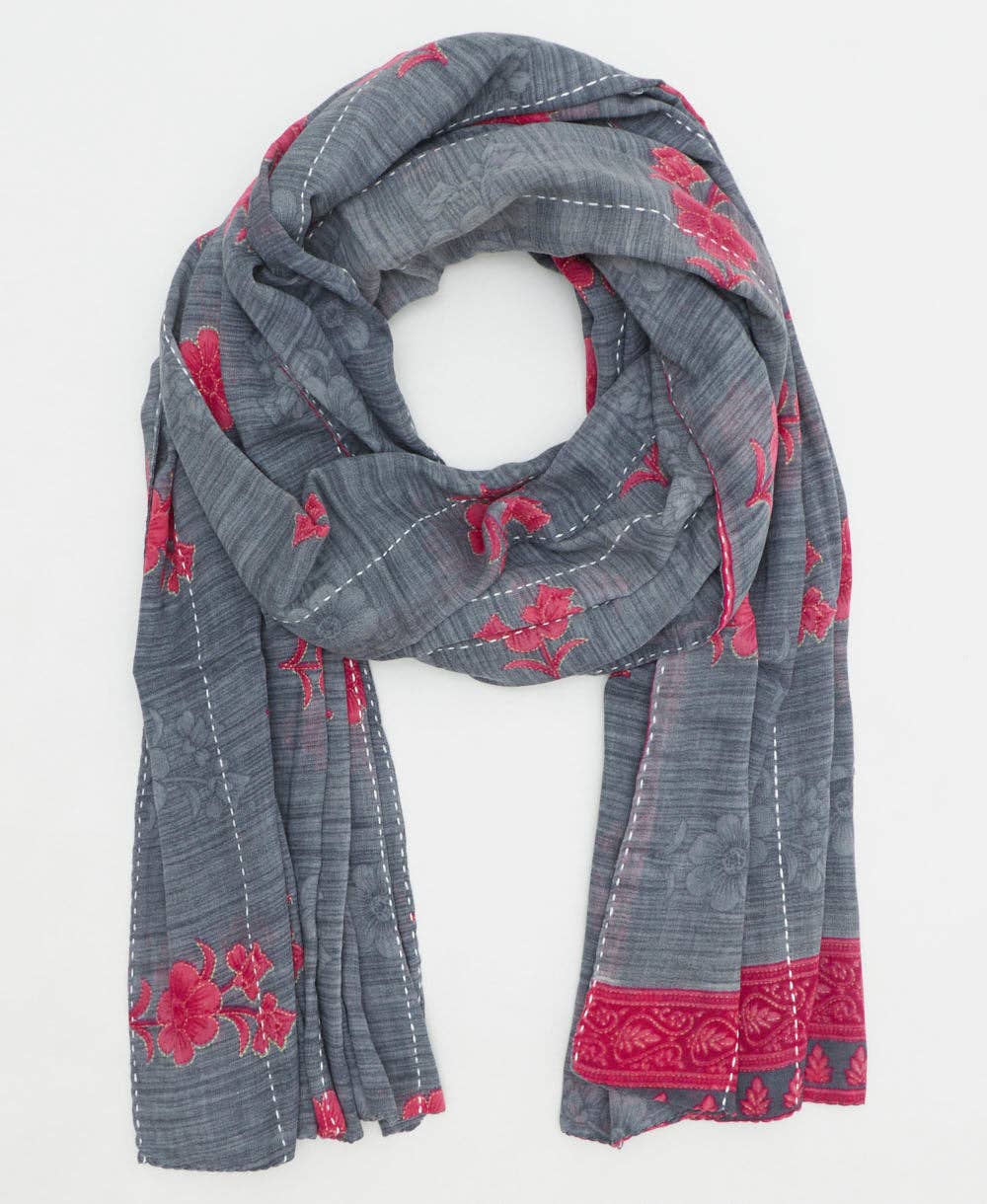 Kantha Long Scarf - No. 250631
