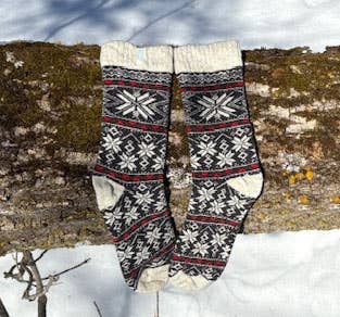 Viking Knits Bergen Norway Pattern Wool Socks VKB8