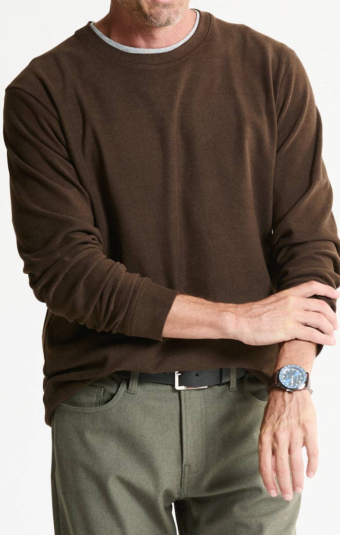 Ultra Soft Heather Crewneck Sweatshirt