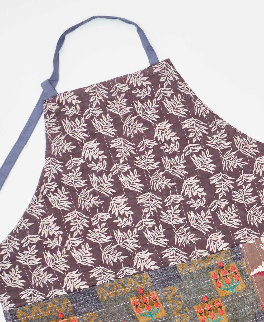 Kantha Bib Apron - No. 260406