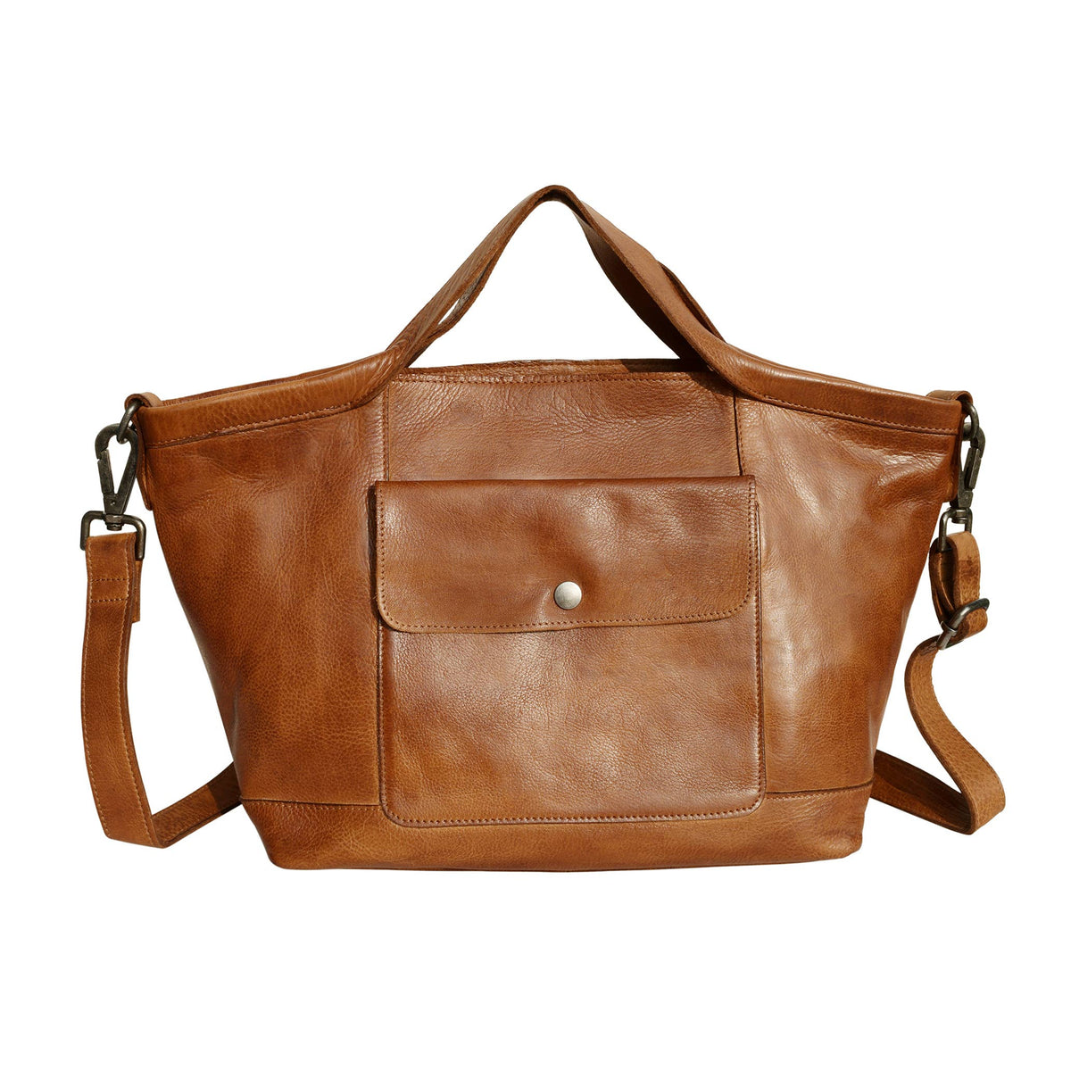 Claire Handcrafted Leather Tote/Crossbody Bags
