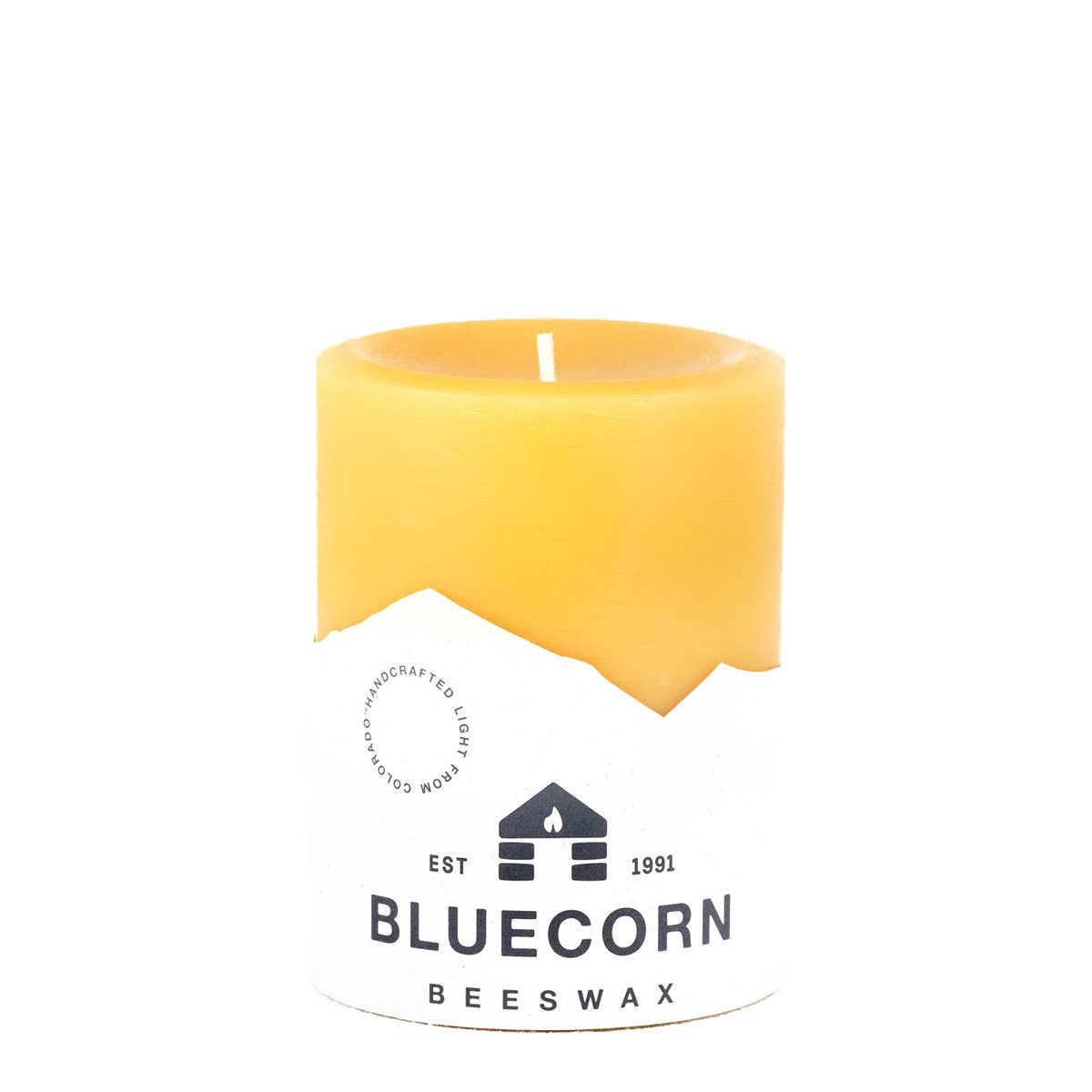 Pure Beeswax Pillar Candles – Handmade in USA