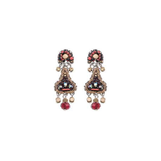 Noble Wine Earrings