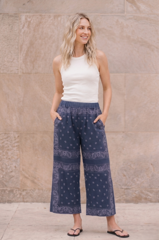 Bandana Crop Pant