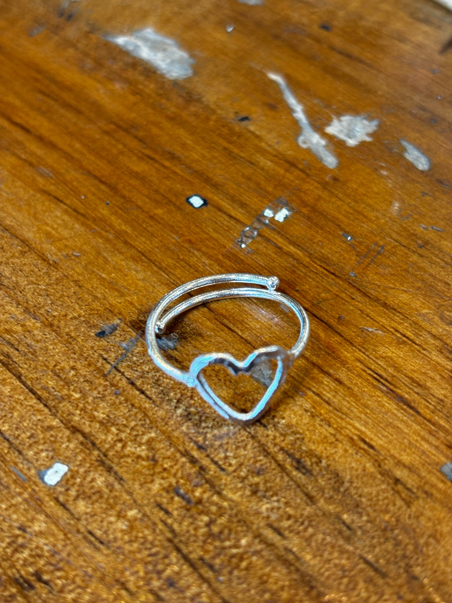 Heart Open Ring