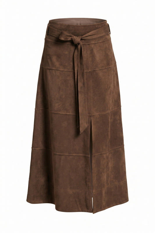 Vegan Suede Skirt