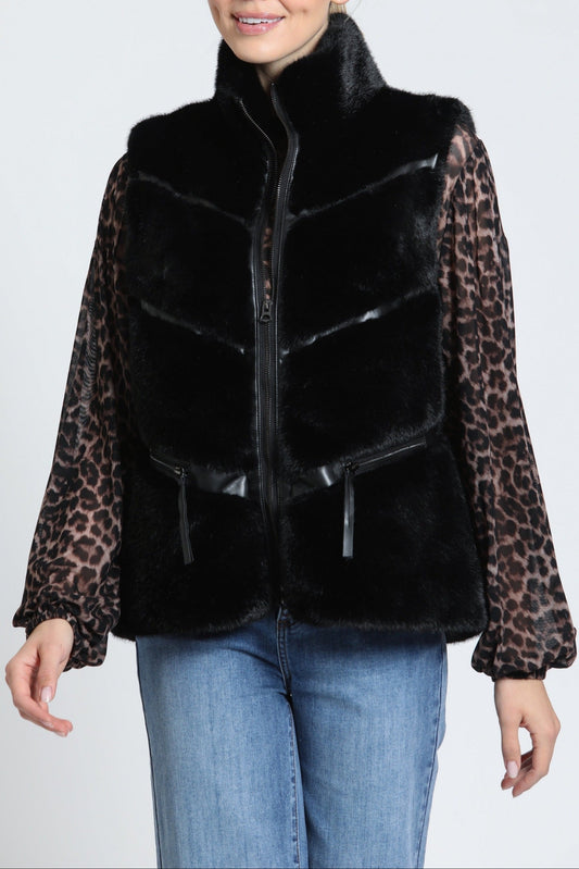 Faux Fur Vest
