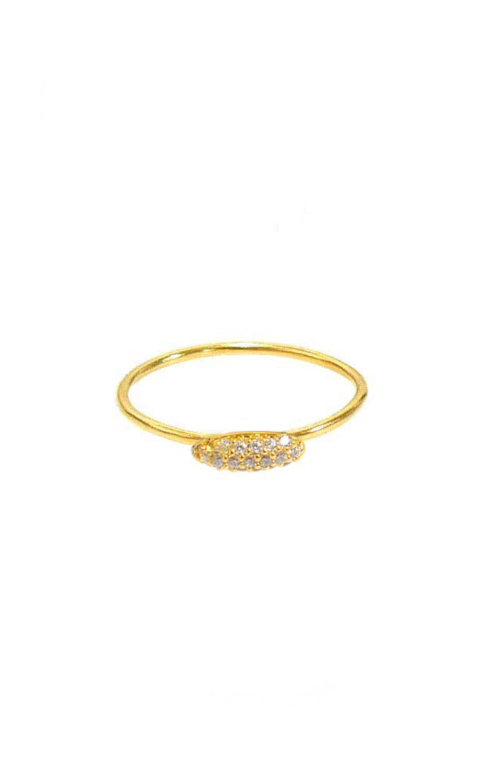 Clear cz Ring size 7 R698