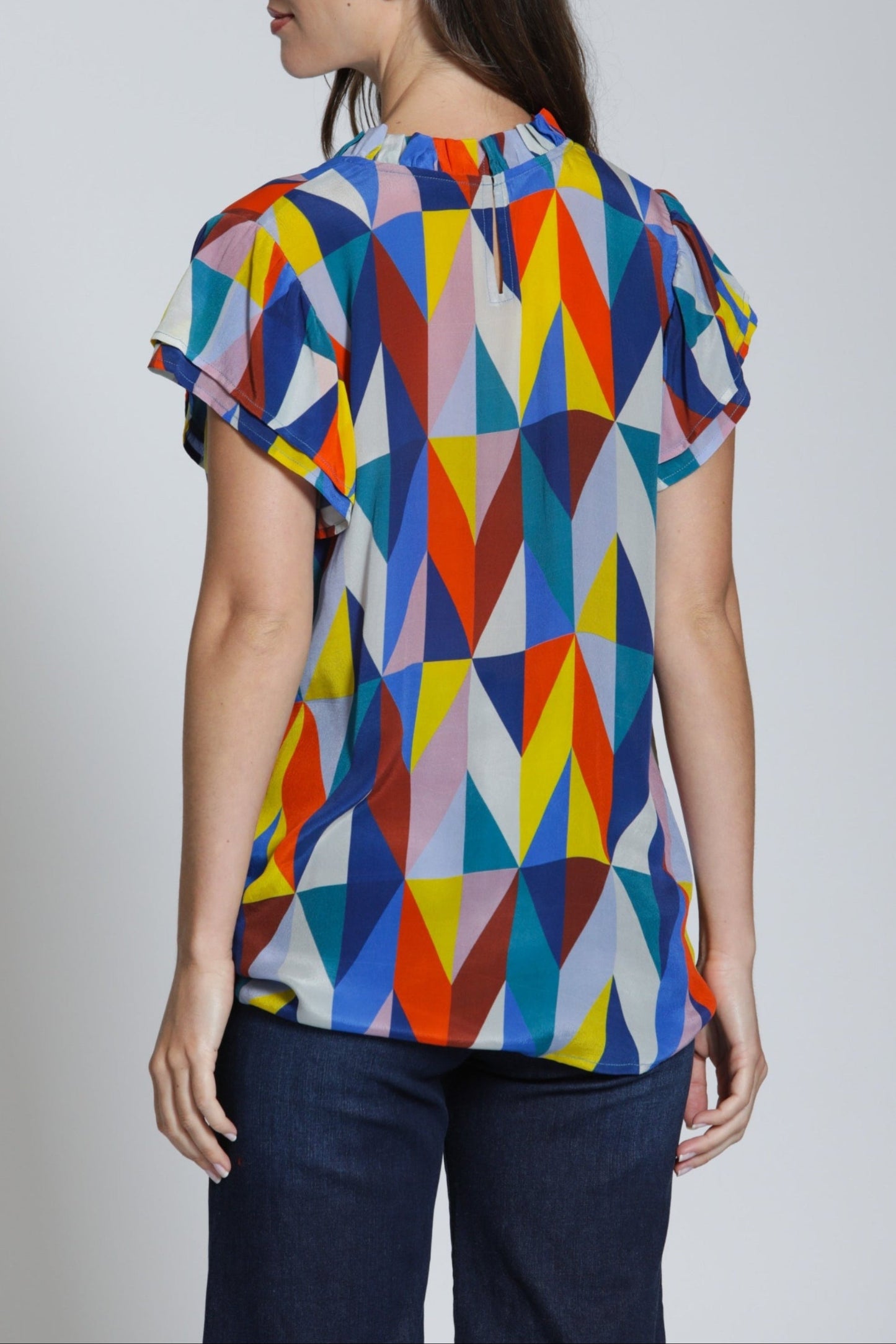 Flutter Sleeve Top