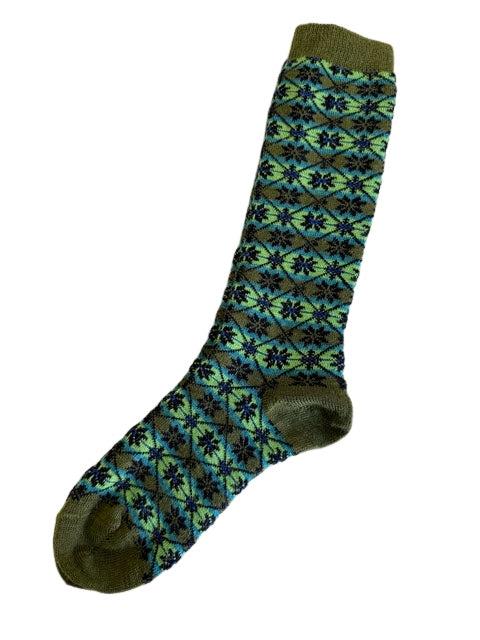 Aurora Alpaca Socks