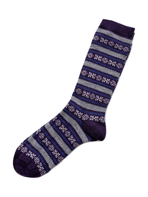 Alpaca Geo Socks