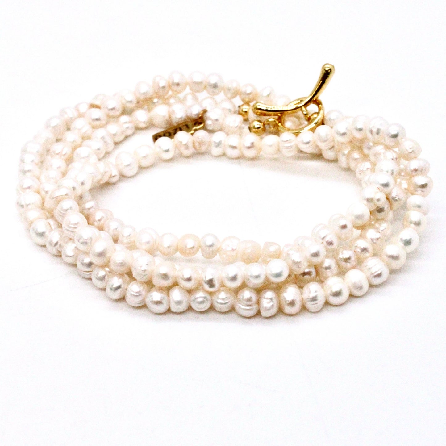 Delicate Mini Freshwater Pearl Beaded Necklace - N2-2565