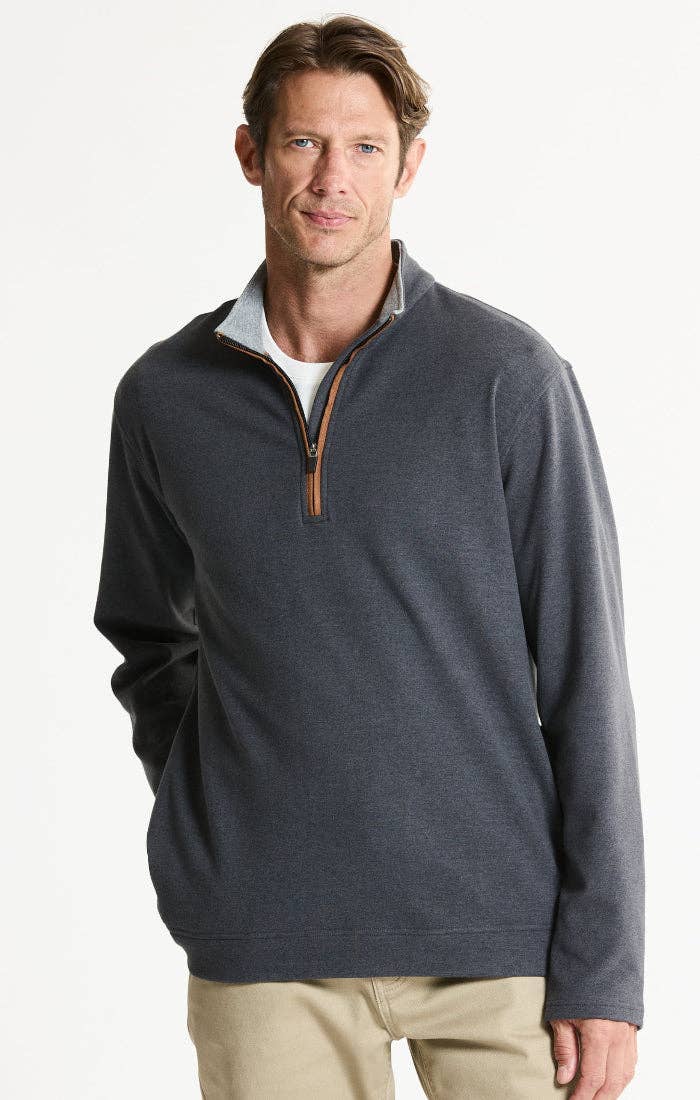 Ultra Soft Heather Pullover Quarter Zip