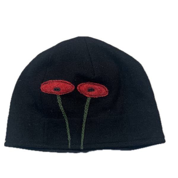 Wool Hat-Oval Poppy