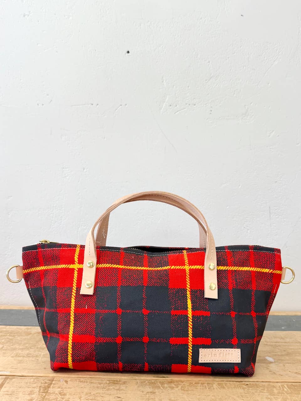 Tartan Plaid Large Satchel