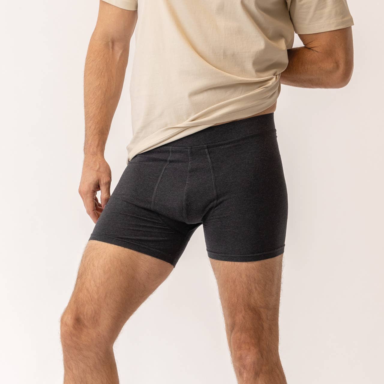 Organic Cotton Men's Boxer Brief Underwear 2 Pak