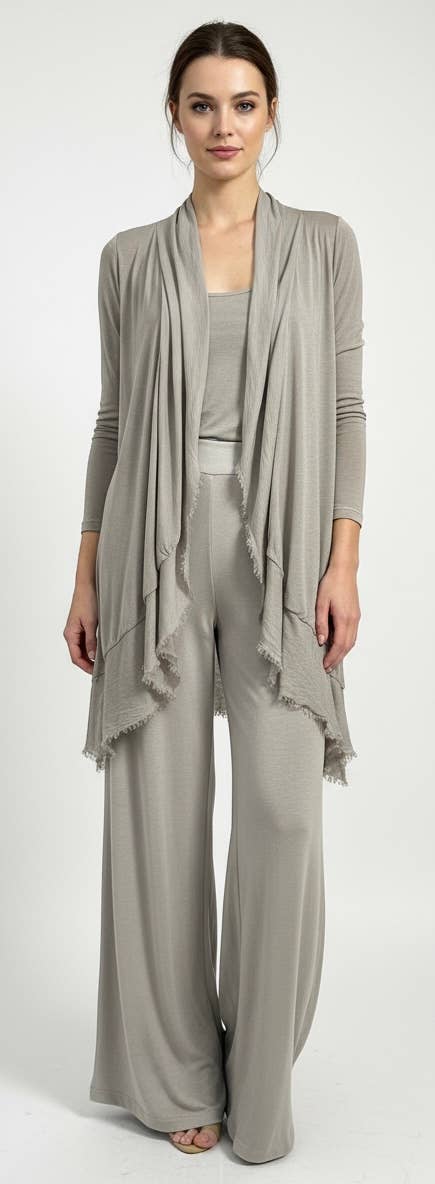 Silk and Viscose Cardigan 
No Tariffs Will Be Ad