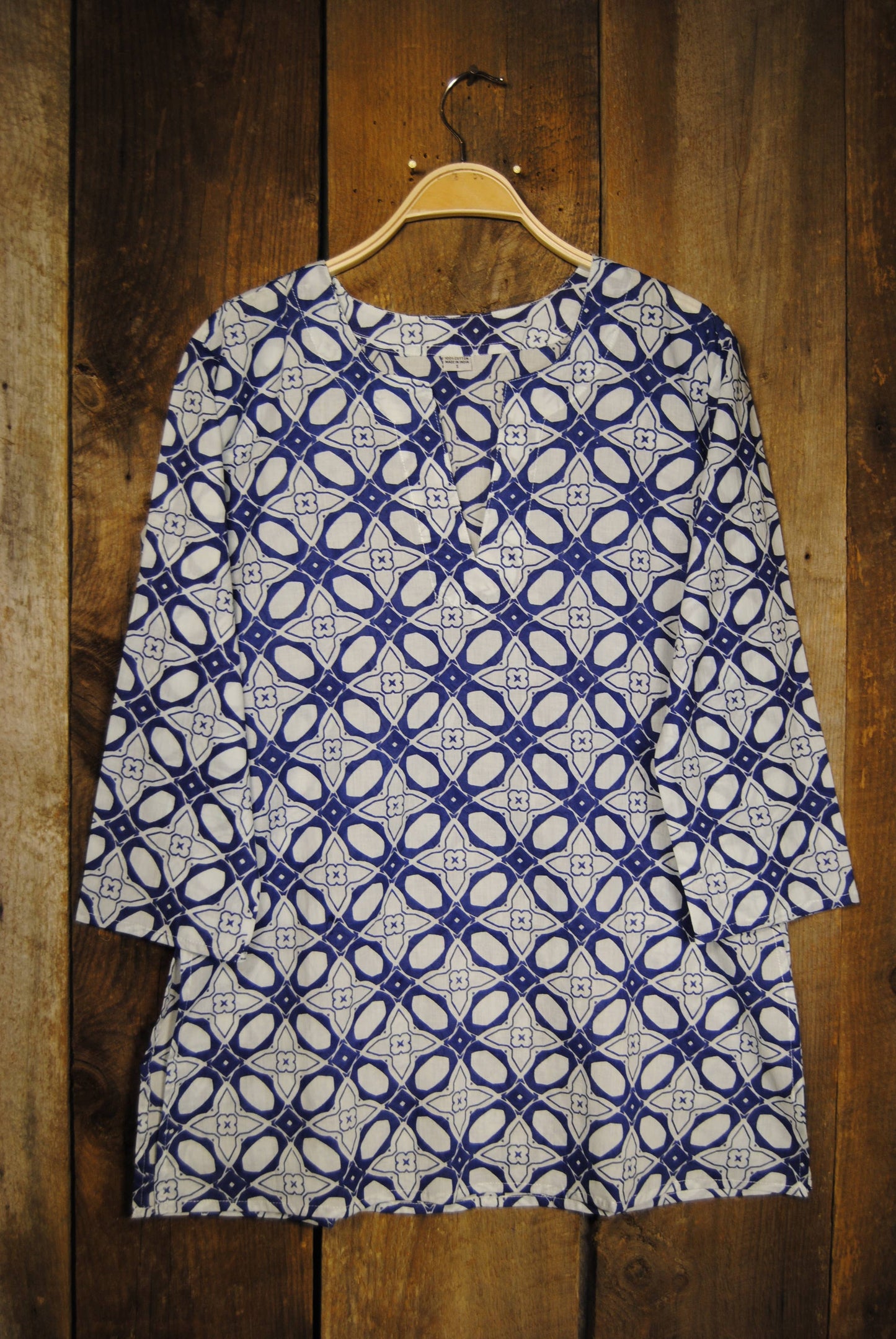 Ladies Cotton Kurti Tunic-01250 (XS, XL)