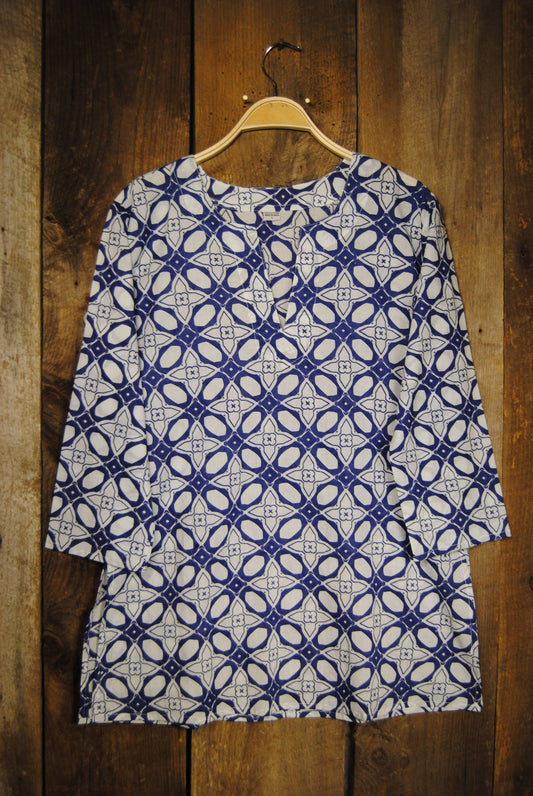 Ladies Cotton Kurti Tunic-01250 (XS, XL)