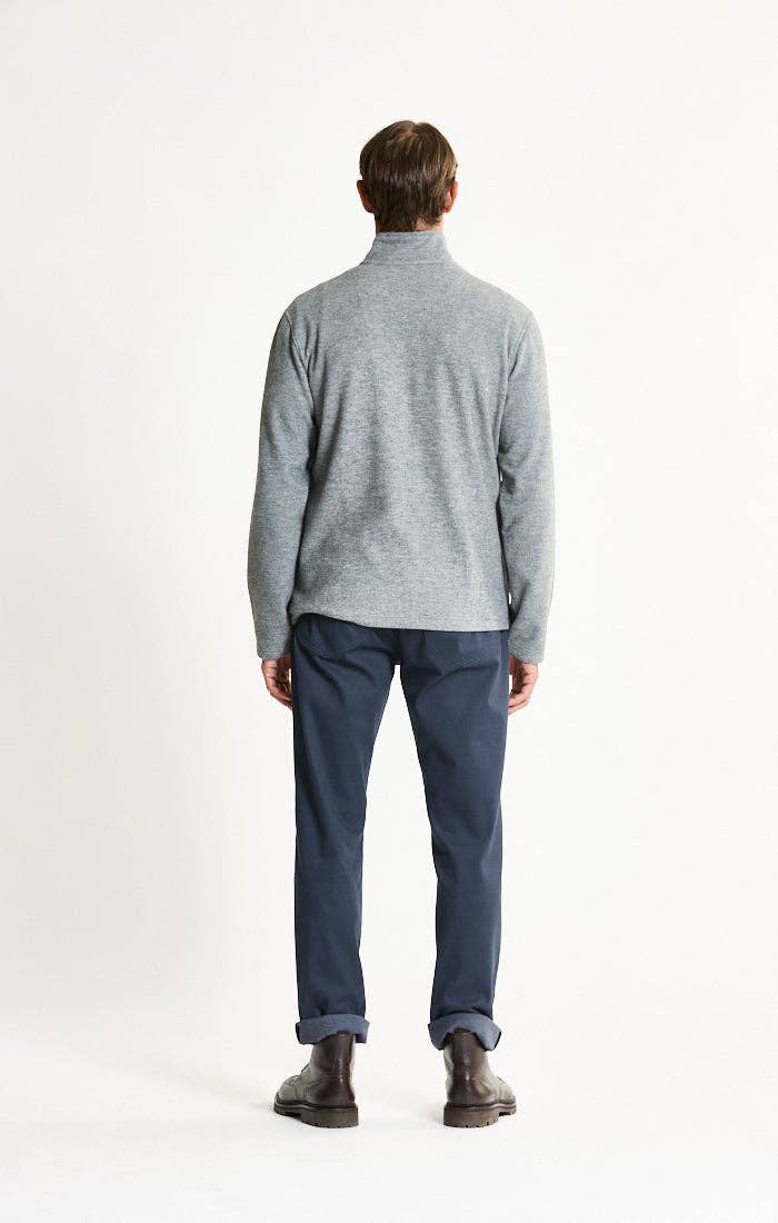 Heathered Knit Full-Zip