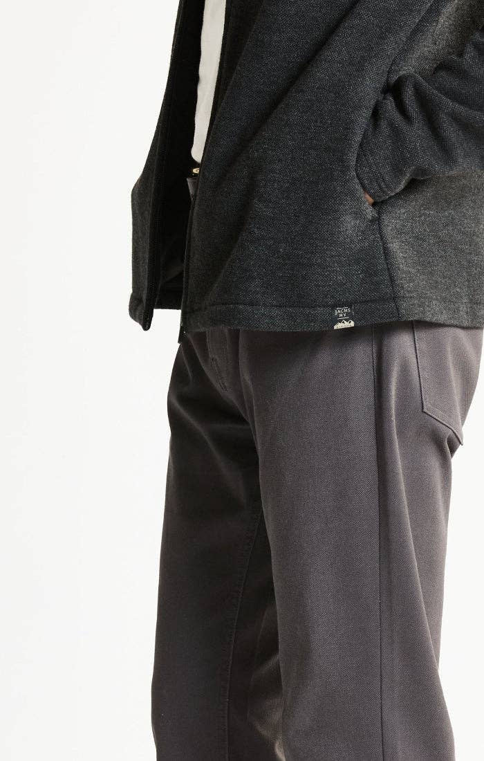 Heathered Knit Full-Zip