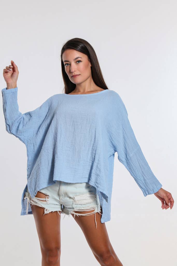 Noa Long Sleeve Raglan Top (BLS116)