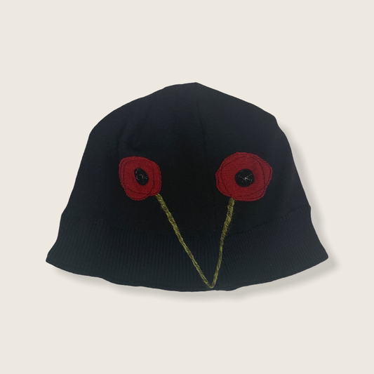 Wool Hat-Poppy