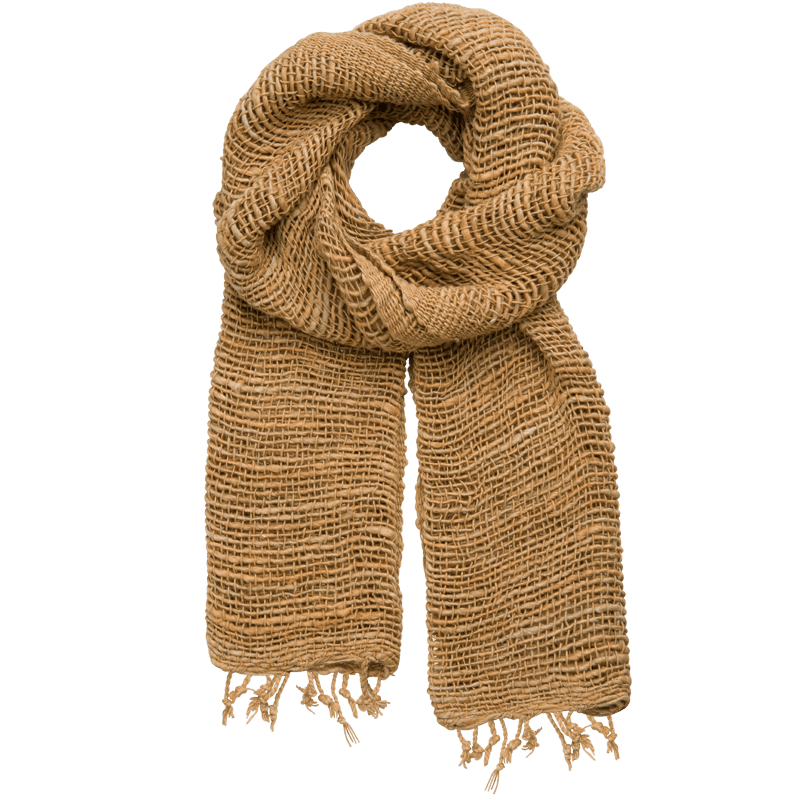 100% Cotton Fair Trade Free Weave Scarf for Fall and Winter