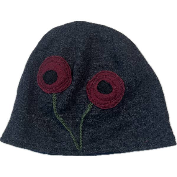 Wool Hat-Poppy